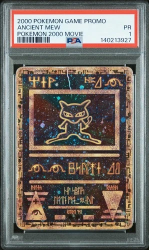 2000 POKEMON GAME MOVIE POKEMON 2000 MOVIE ANCIENT MEW PSA 1