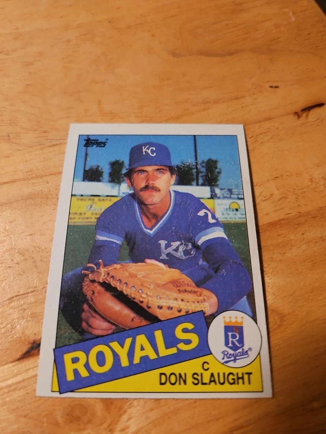 Don Slaught trading card