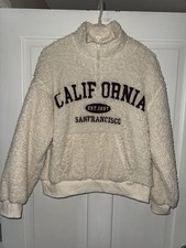 Fluffy Quarter Zip California Sweater - 14 Years