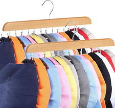Hat Hangers for Closet, 2 Pack Hat Organizer for Baseball Caps with 14 Hooks ...
