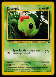 Caterpie 53/75 Neo Discovery Common - Pokémon TCG