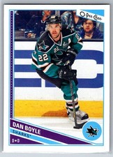2013-14 O Pee Chee #484 Dan Boyle San Jose Sharks