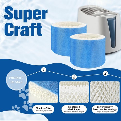 HAC-504 Humidifier Filters Replacement for Honeywell Humidifier Filter HAC-5 - Picture 3 of 8