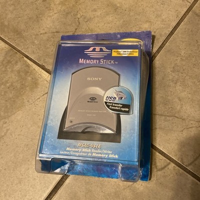 Sony MSAC-US1A Memory Stick USB Reader/Writer   Vintage New in Box (OPEN)