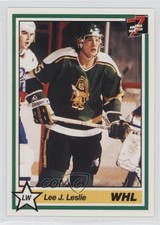 1990-91 7th Inning Sketch WHL Lee J Leslie #275 i3a