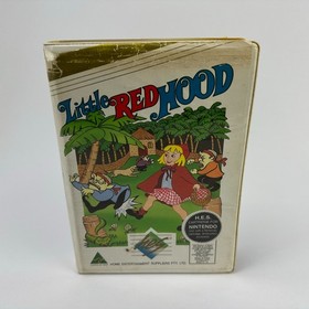 Rare HES Australia PAL CIB Little Red Hood Game Cartridge for Nintendo NES
