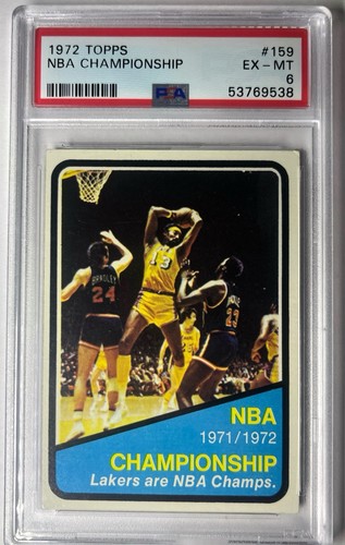 1972 NBA Championship Lakers #159