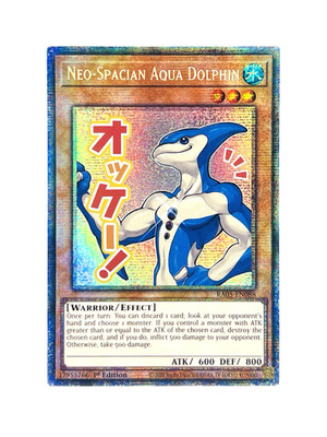 Neo-Spacian Aqua Dolphin RA05-EN088 Starlight Rare YuGiOh Rarity Collection V