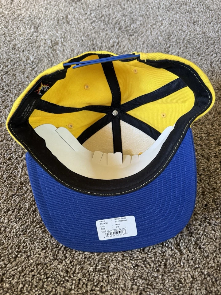 Persianas ajustables The Hundreds 100's amarillo/azul bomba logo Foto 2 de 2