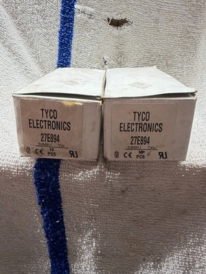 Lot of (16) NIB TYCO ELECTRONICS,27E895,RELAY BASE 10 AMP 300VAC