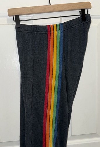 Aviator Nation Rainbow Side Stripe Sweatpants Women’s Size Medium M - Bild 3 von 12