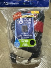 Hanes Boxer Briefs Boys 12-14 L Tagless Comfort Flex Cool Comfort NIP