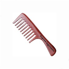 Personalized-Natural red sandalwood comb afro wide tooth comb hair care beard