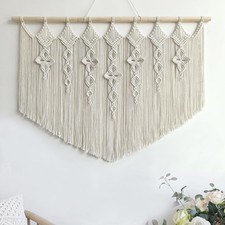 Achart Macrame Wall Hanging Large- Boho Wall Decor- large wall art- Wall Decor L