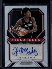 2021 Panini Prizm WNBA #SG-AMC Angel McCoughtry Signatures Silver