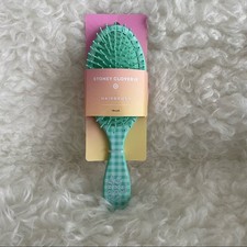 Stoney Clover Lane x Target Gingham Detangling Hairbrush Green NWT