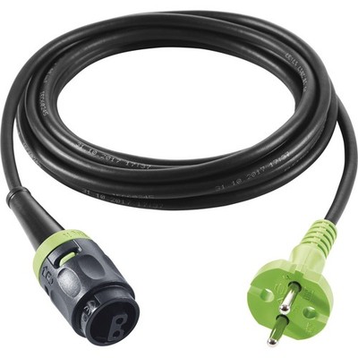 Festool Kabel Plug It Stecker H05RN-F Länge 5,5 Meter aus Gummi, 240V