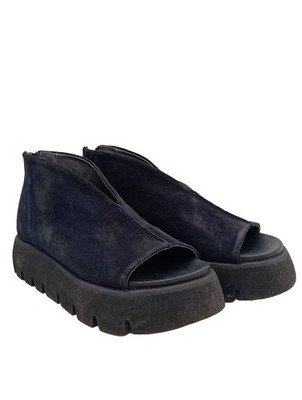 LOFINA Plateau-Sandalen Damen Sandalen Gr. DE 37 schwarz Casual-Look