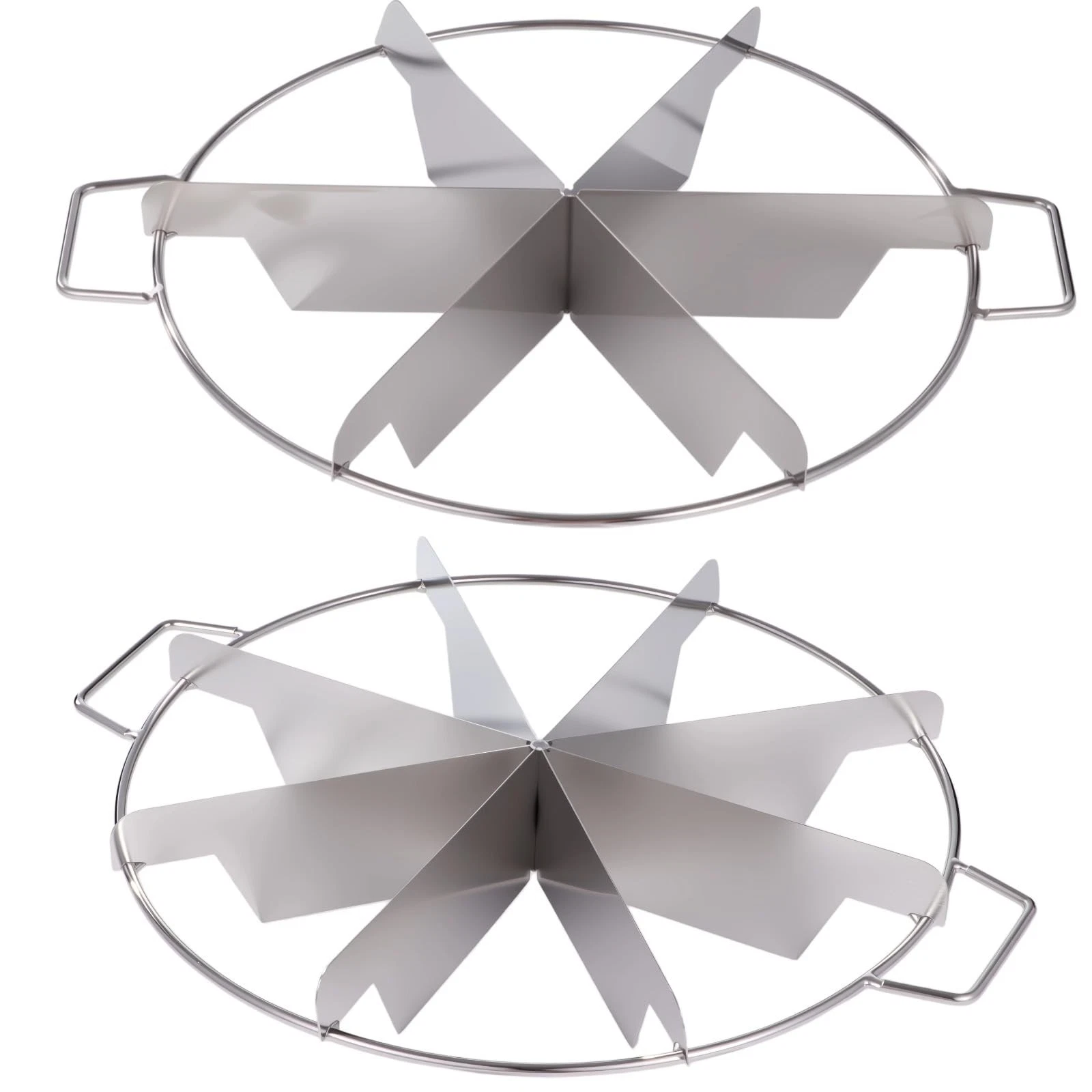 2 Pcs Pie Cutters, Stainless Steel Cake Markers, 10.2" Diameter Pizza Slicers...