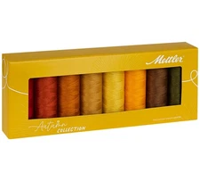 Mettler SFC8AUT Silk Finish Cotton Thread Gift Pack 8/Pkg-Autumn
