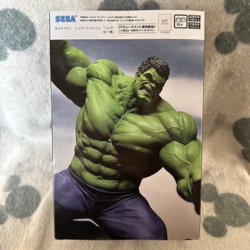 Fig Hulk Marvel Luminasta Figure Prize 1113300 Sega 20241231 Japan import - Picture 3 of 6