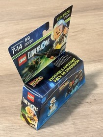 LEGO Dimensions Back to the Future Doc Brown & Train Fun Pack 71230 NIB HTF