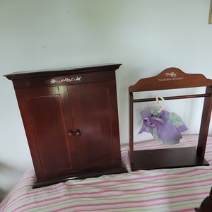 Muffy VanderBear Boudoir Collection  Clothing Armoire Wardrobe & Boutique Rack