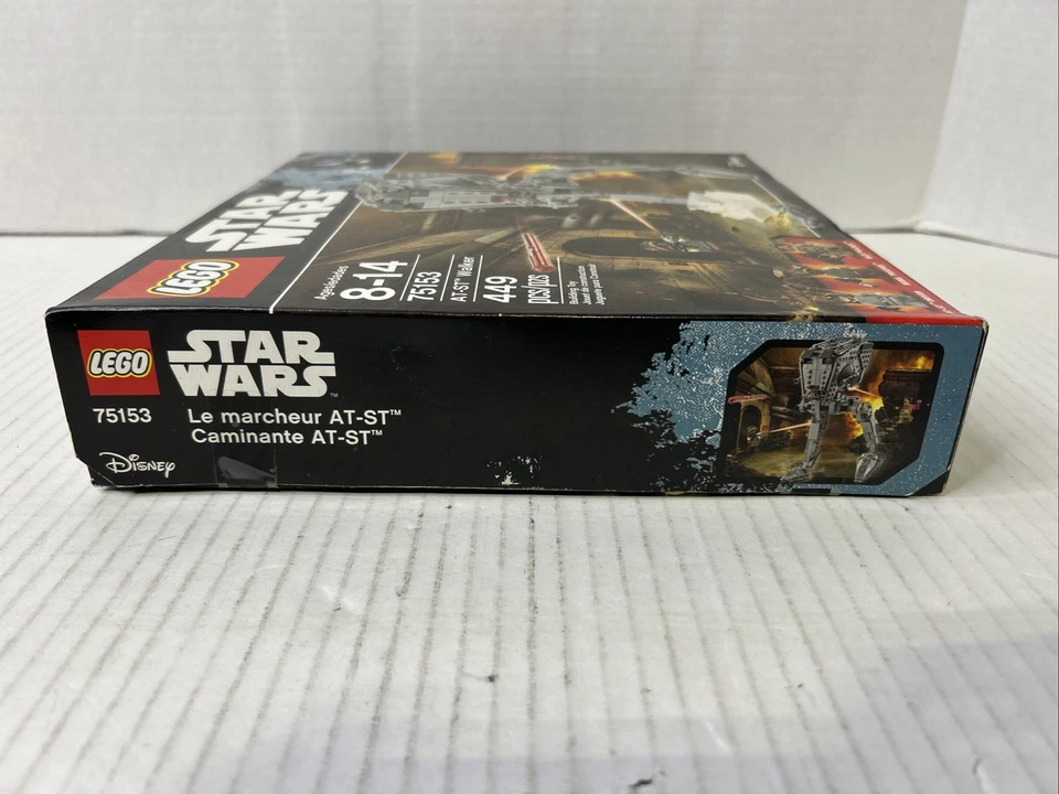 NEW Lego 75153 Star Wars AT-ST Walker Set Disney New Sealed Box Z6 - Image 4 of 4