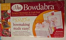 Darice Mini Bowdabra Designer Bow Maker Craft Tool New