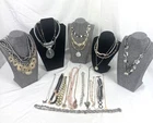 Huge Jewelry Lot Vintage to Now Rhinestone Costume Craft Modern Lbs Trifari +
