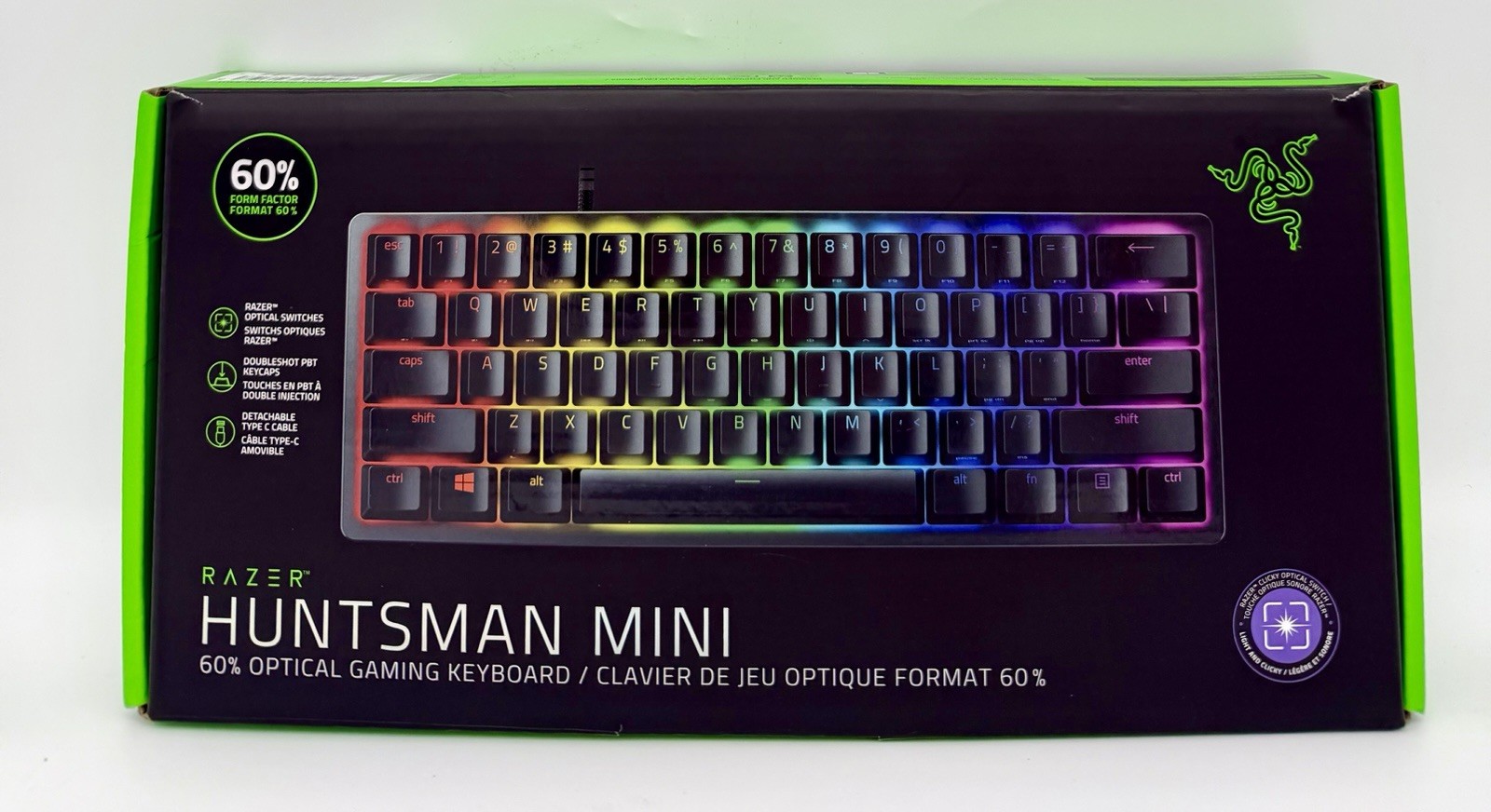 Razer Huntsman Mini Analog Optical Gaming Keyboard &ndash; Black