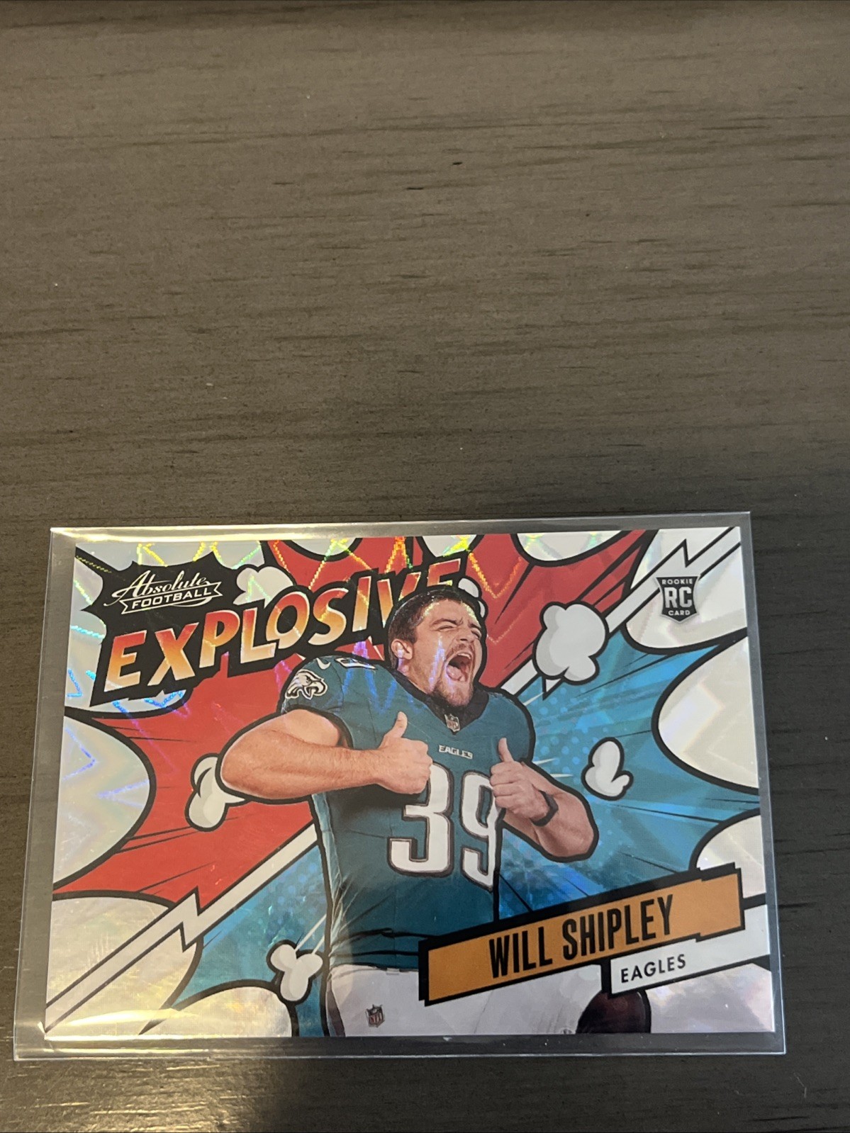 2024 Panini Absolute - Explosive Will Shipley Rookie Case Hit! Eagles