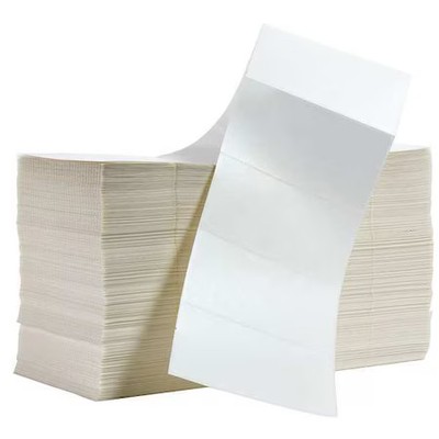 Printer Label, White, Labels/Roll: 5000, 22D097