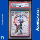 2025 POKEMON SV BS PROMO PRISMATIC EVO. PREM FIG COLL #176 UMBREON EX PSA 10