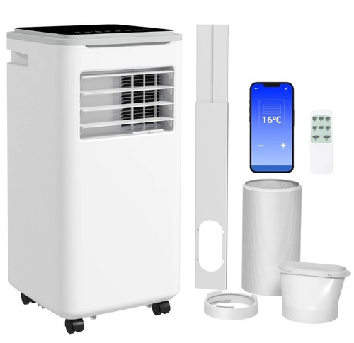 Homcom 9000 BTU powerfull unit brand new with wifi and all kit box.
