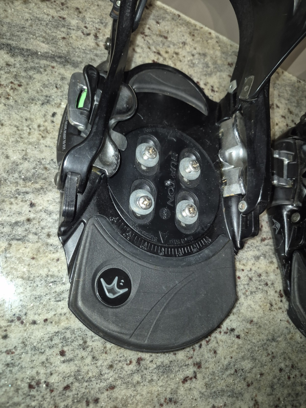 Burton Mission Dark Step In Bindings