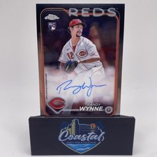 2024 Topps Chrome #RA-RW Randy Wynne Rookie Auto Cincinnati Reds