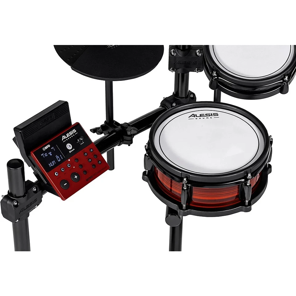 Kit de batería electrónica profesional Alesis Nitro Pro de 8 piezas con cabezales de malla y Bluetooth Foto 4 de 4