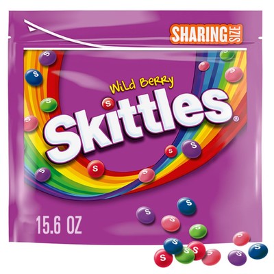 SKITTLES Wild Berry Chewy Colorful Rainbow Easter Egg 15.6 Ounce (Pack of 1) 