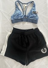 New Victoria's Secret PINK sports bra S and Short set NWT