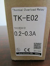 Fuji Electric TK E02 Thermal Overload Relay TK22EW D  0.2-0.3A
