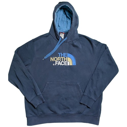 The North Face TNF Blue Beige Hoodie 