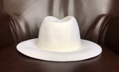 JCREW WOOL HAT W/GROSGRAIN ribbon trim NWT NEW) Women main image 2