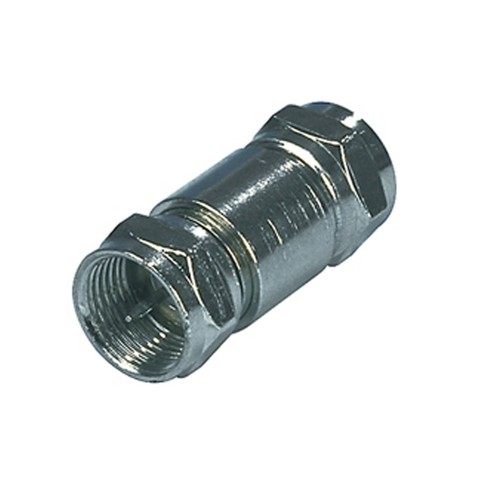 F Type Screw Connector Male Coupler Gender Changer Adapter Cable Joiner Plug - Picture 8 of 12