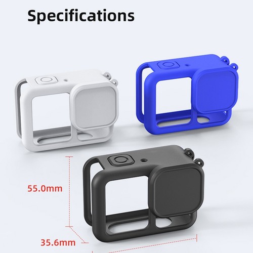 Manchon de protection Gentle Grip pour GoPro Hero13 noir ??quip?? d'une lani??re - Photo 10 sur 21