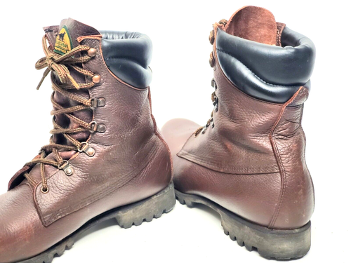 Vtg Irish Setter 858 USA By Red Wing 8" Upland Sporting Boots Men 12 B - Picture 4 of 10
