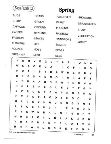 KAPPA Super Saver LARGE PRINT Word Search Puzzle Pack - (Pack of 6) Full Size Bo - Picture 3 of 6