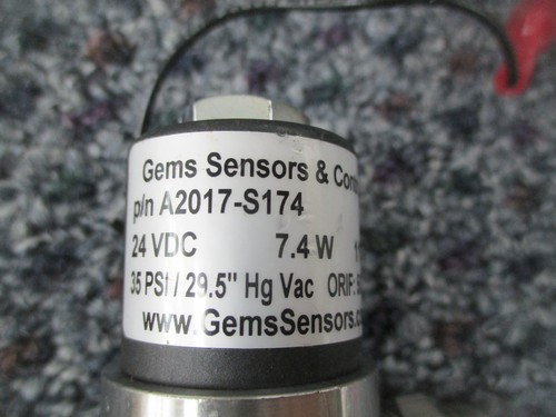 lot de 2 gemmes A2017-S174 24VDC 7.4W 35PSI capteur de pression - Photo 5/8