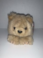 Puffkins Honey Beanie Bear Stuffed Plush Animal Tag