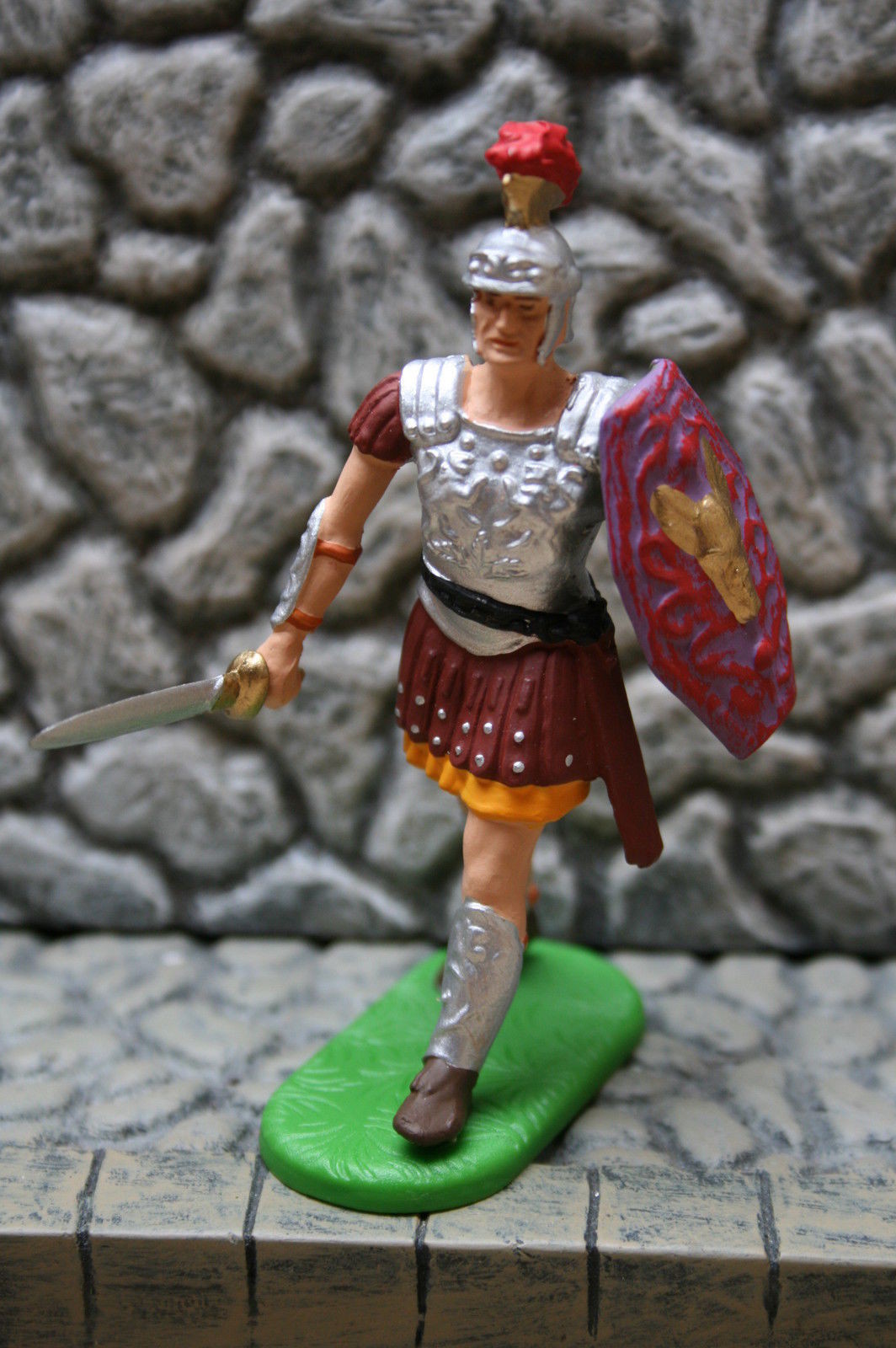 Preiser / Elastolin / 7cm Bemalt - Römer 50201 Neu / Ovp